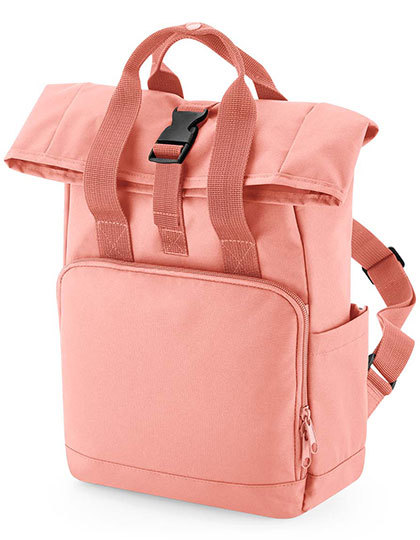 BG118S BagBase Recycelter Mini Twin Handle Roll-Top Rucksack