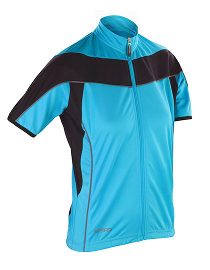 RT188F SPIRO Damen Fahrradkleidung Performance-Trainingsjacke atmungsaktiv kurzarm