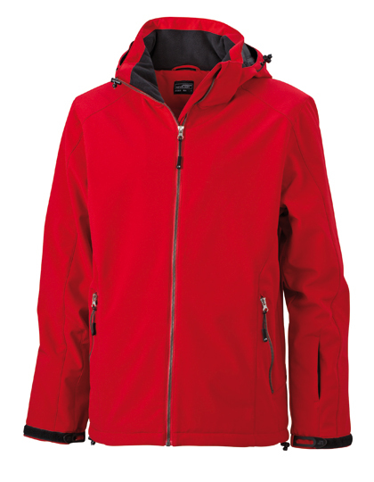 JN1054 James+Nicholson Herren Wintersport Softshelljacke