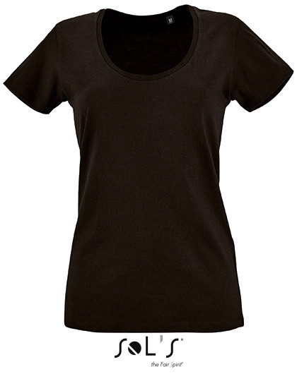 L02079 SOL´S Damen Low-Cut Rundhalsausschnitt T-Shirt Metropolitan