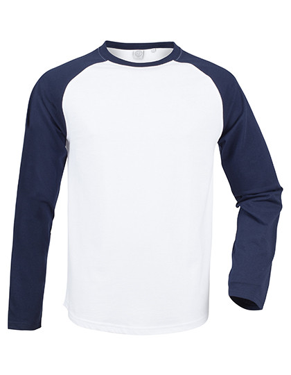 SFM271 SF Men Langärmliges Baseball-T-Shirt für Herren