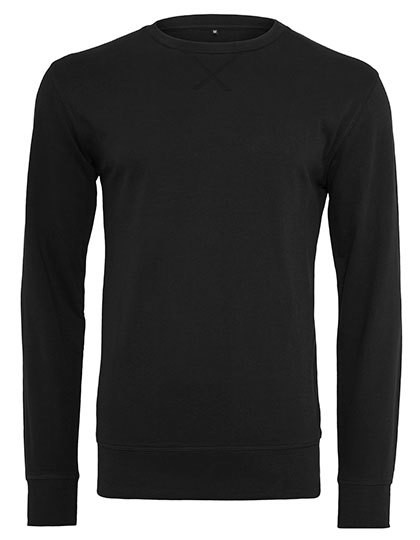 BY010 Build Your Brand leichtes Rundhals Sweatshirt