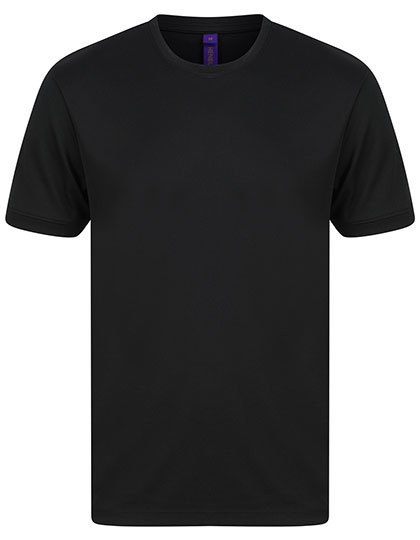 W024 Henbury kühlendes HiCool® T-Shirt Sporshirt kurzarm