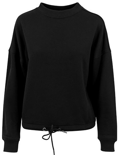 BY058 Build Your Brand Damen Rundhals Sweatshirt Übergröße