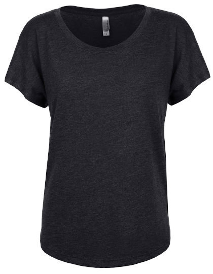 NX6760 Next Level Apparel Damen Tri-Blend Dolman-Kragen T-Shirt
