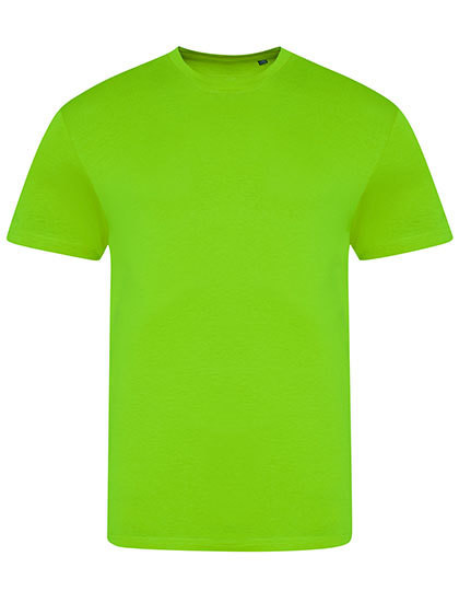 JT004 Just Ts T-Shirt mit Triblend-Gewebe Neonfarben