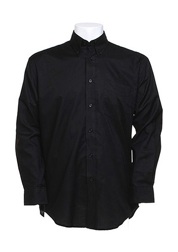 K351 Kustom Kit Hemd Langarm Oxford Shirt