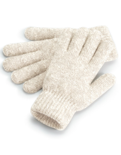 CB387 Beechfield kuschelige gerippte Handschuhe mit Bünchen