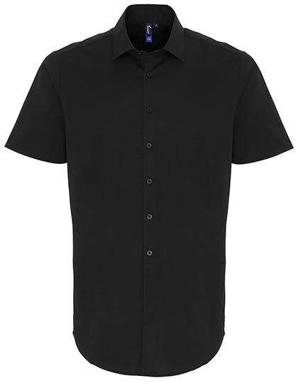 PW246 Premier Workwear Herren Hemd mit weichem dehnbarem Gewebe