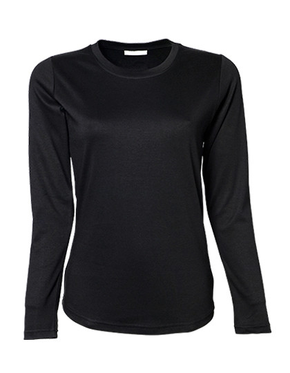 TJ590 Tee Jays Damen langarm T-Shirt aus Interlock-Material