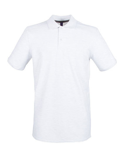 W101 Henbury Poloshirt aus mikrofeinem Baumwoll-Piqué