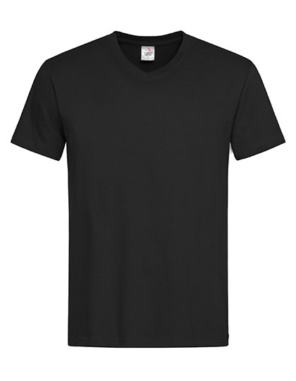 S270 Stedman® klassisches T-Shirt V-Ausschnitt kurzarm Herren