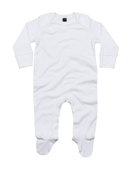 BZ35 Babybugz Baby Bio-Schlafanzug mit Kratzhandschuhen