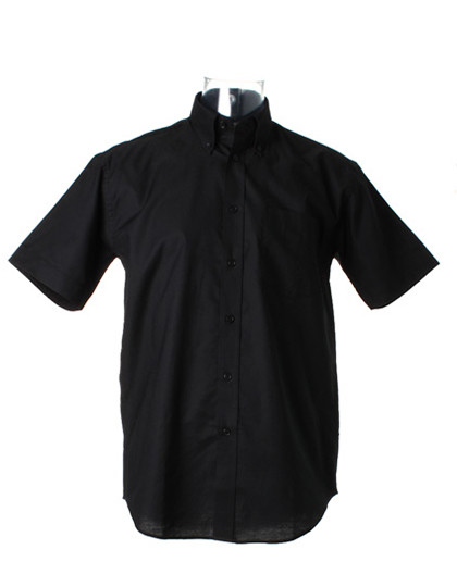 K350 Kustom Kit Hemd Kurzarm Oxford Shirt
